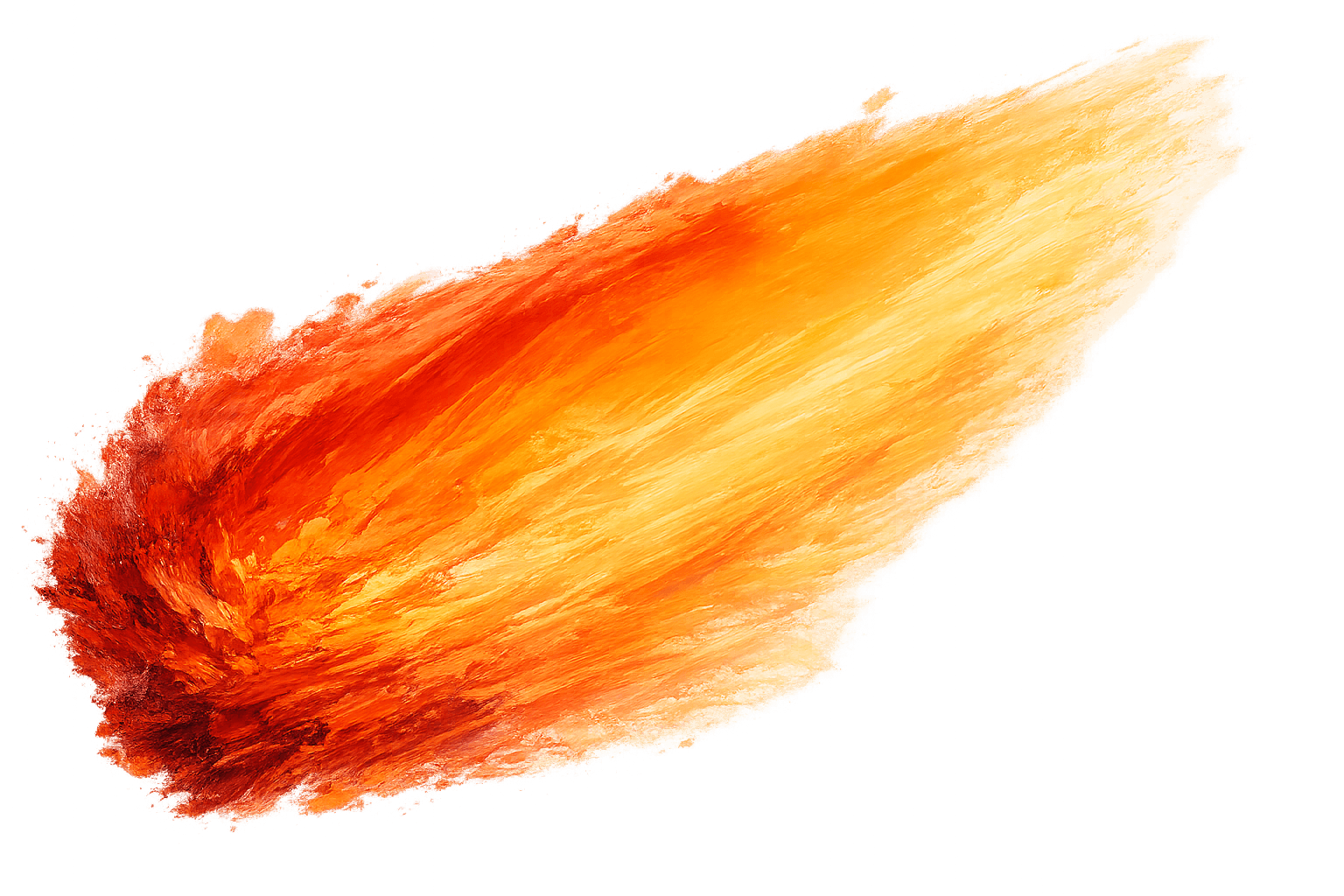 Abstract paint strokes