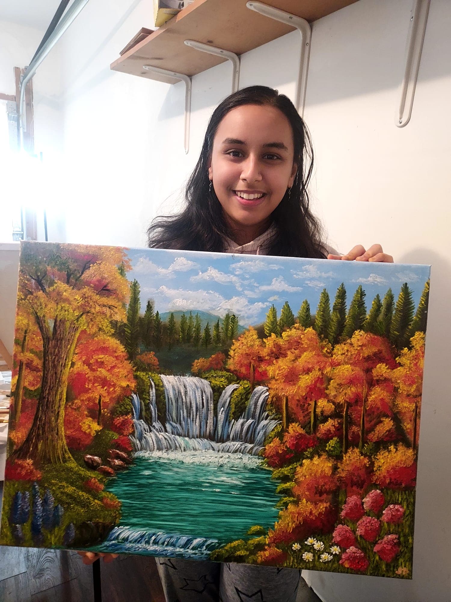 James's first painting