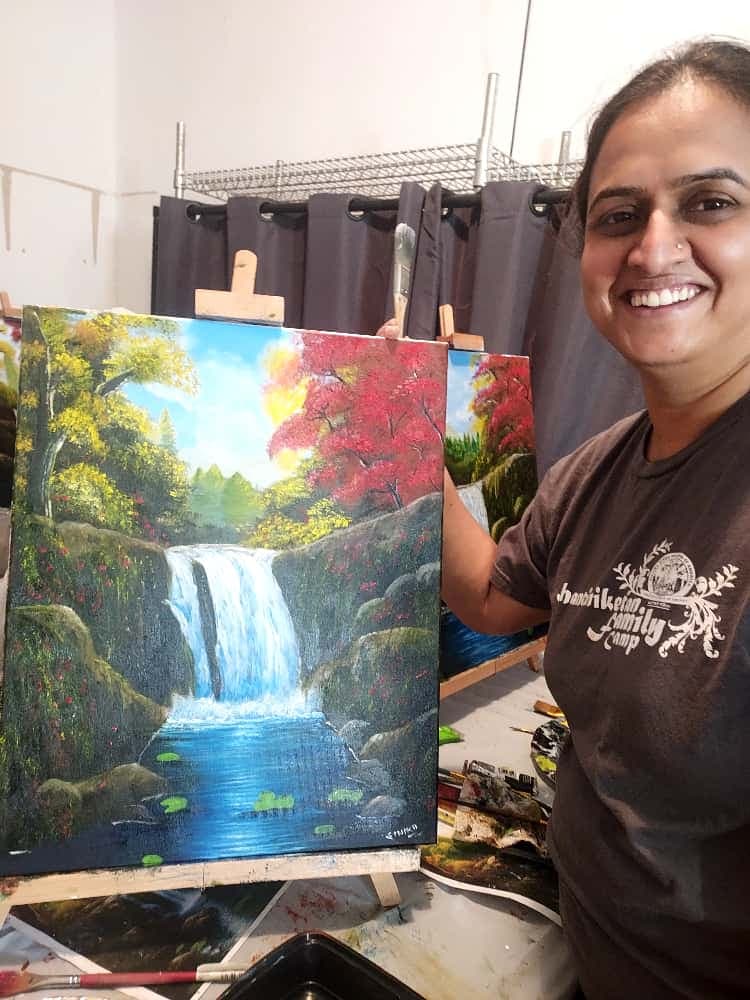 James's first painting