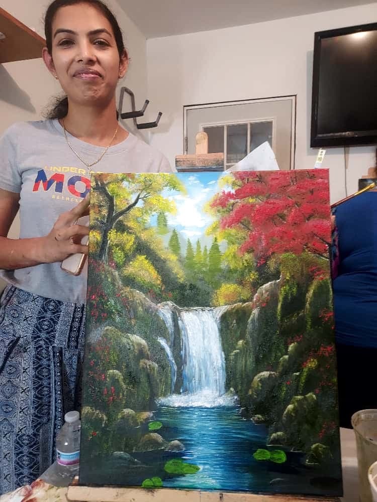 James's first painting