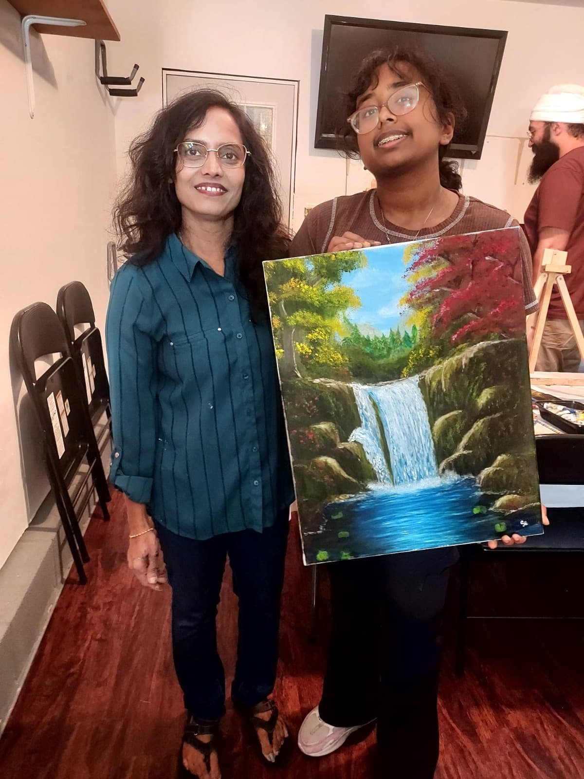James's first painting