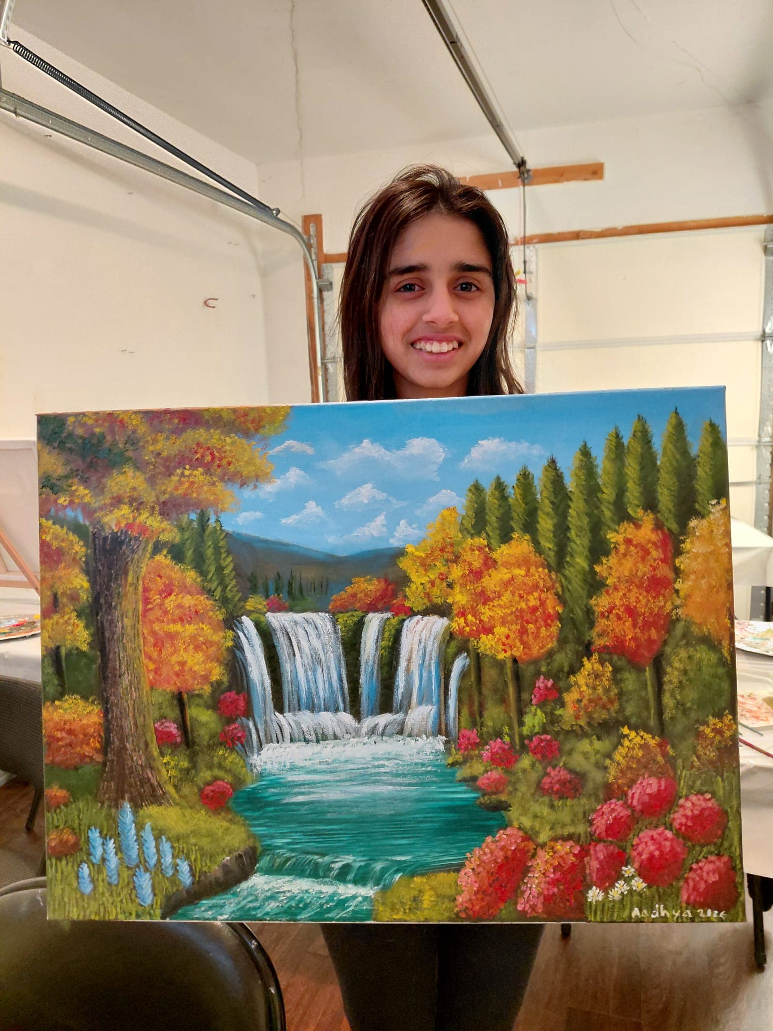 James's first painting