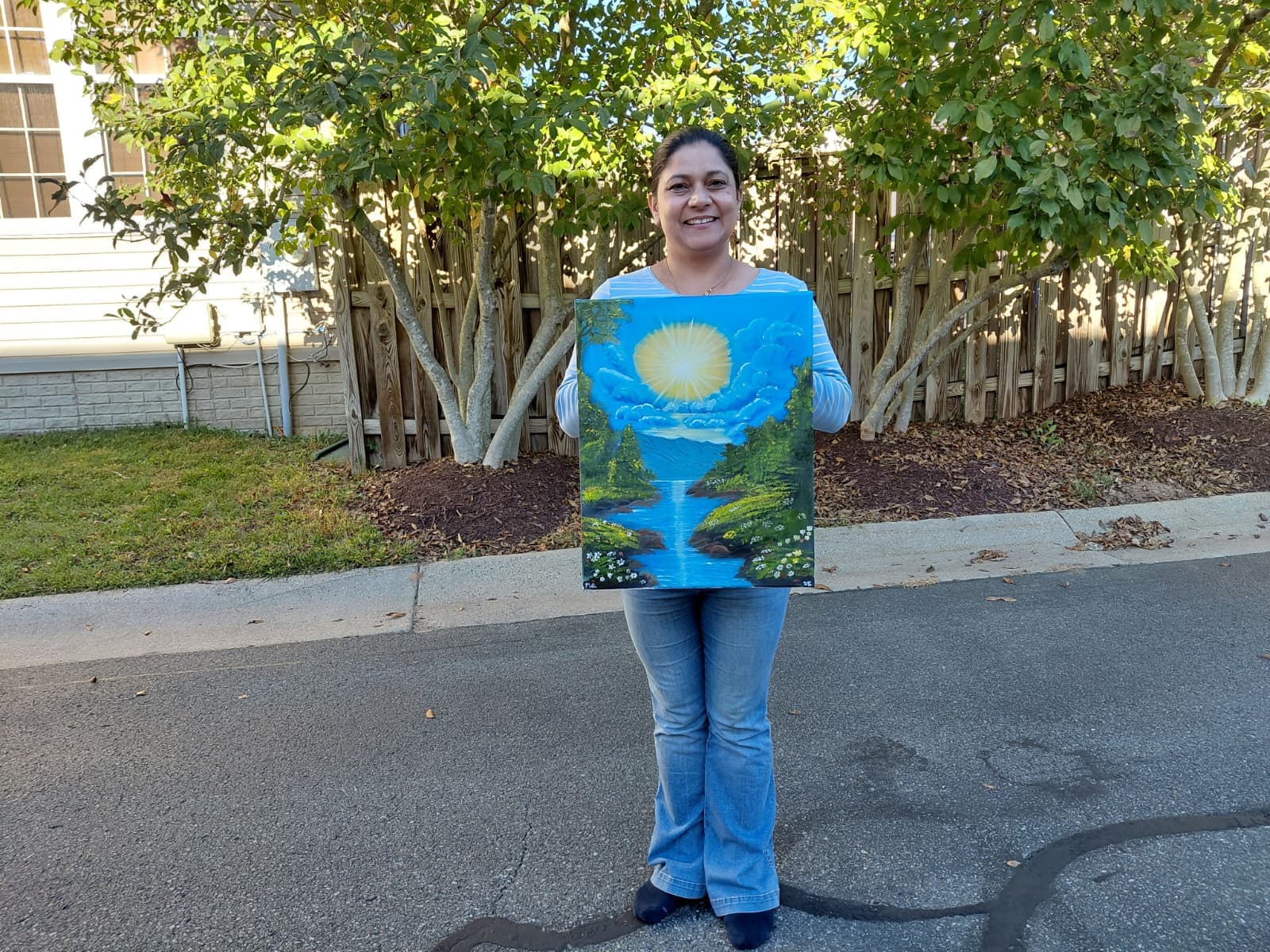James's first painting