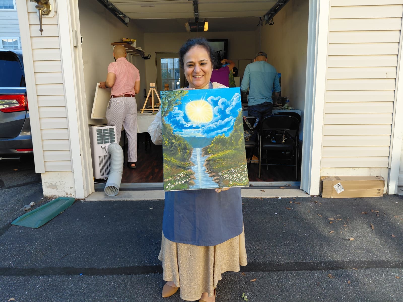 James's first painting