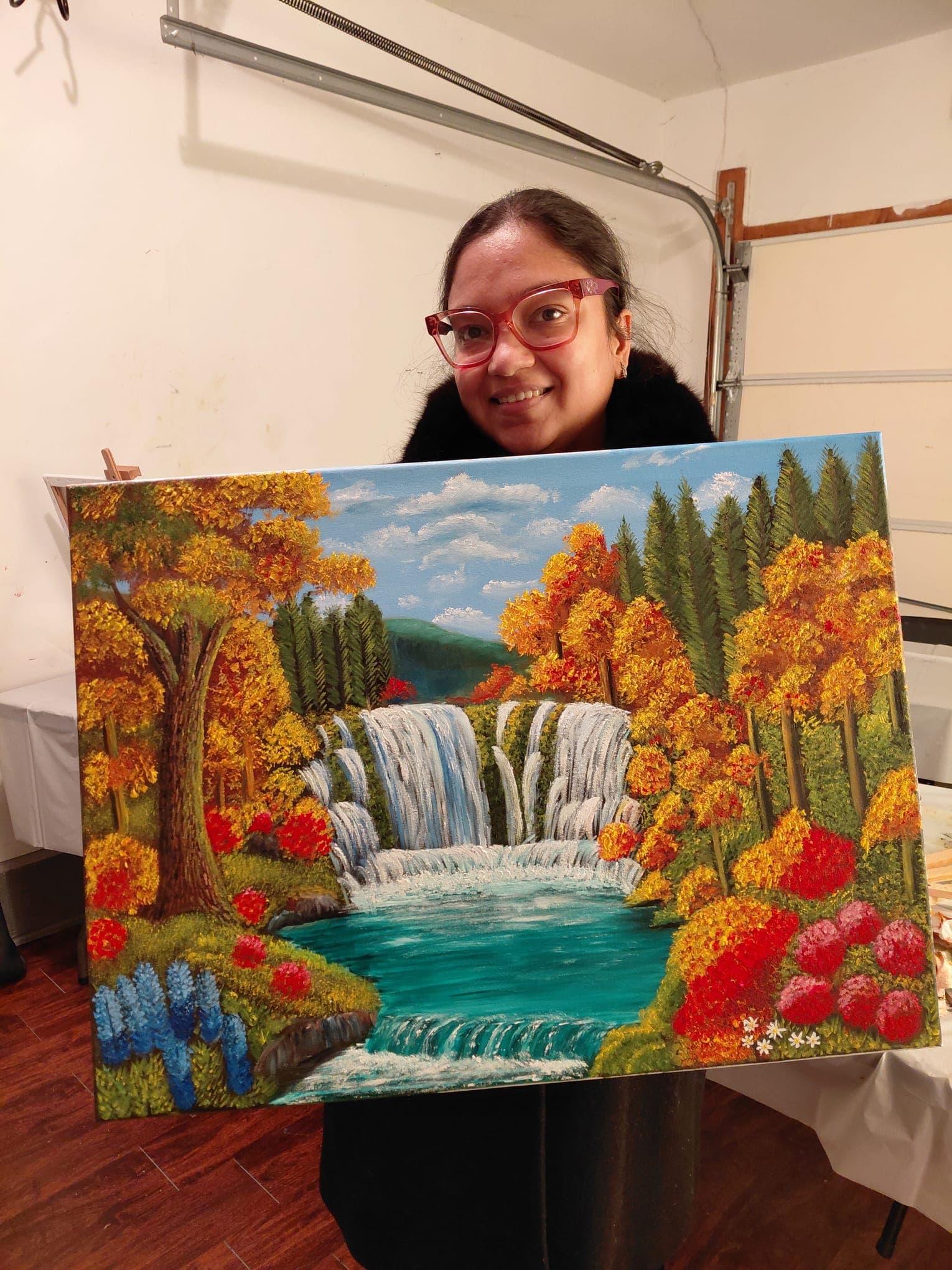 James's first painting