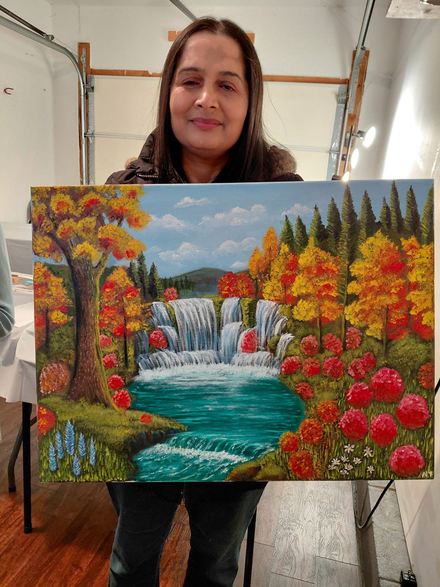 James's first painting