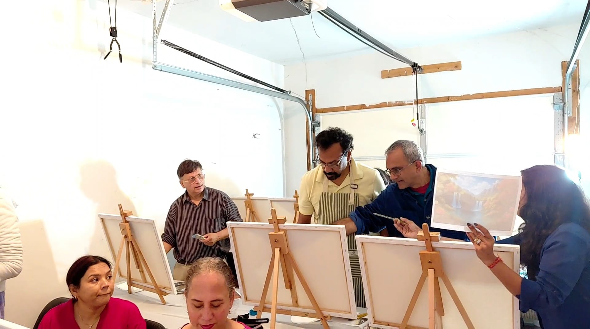 James's first painting