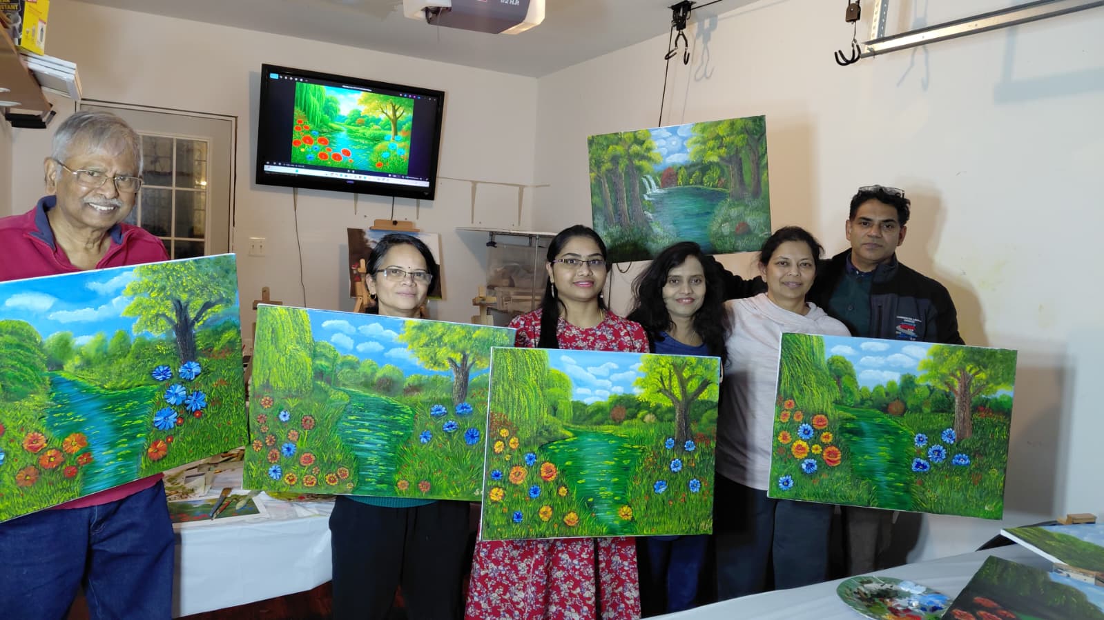 ALphabet's first painting