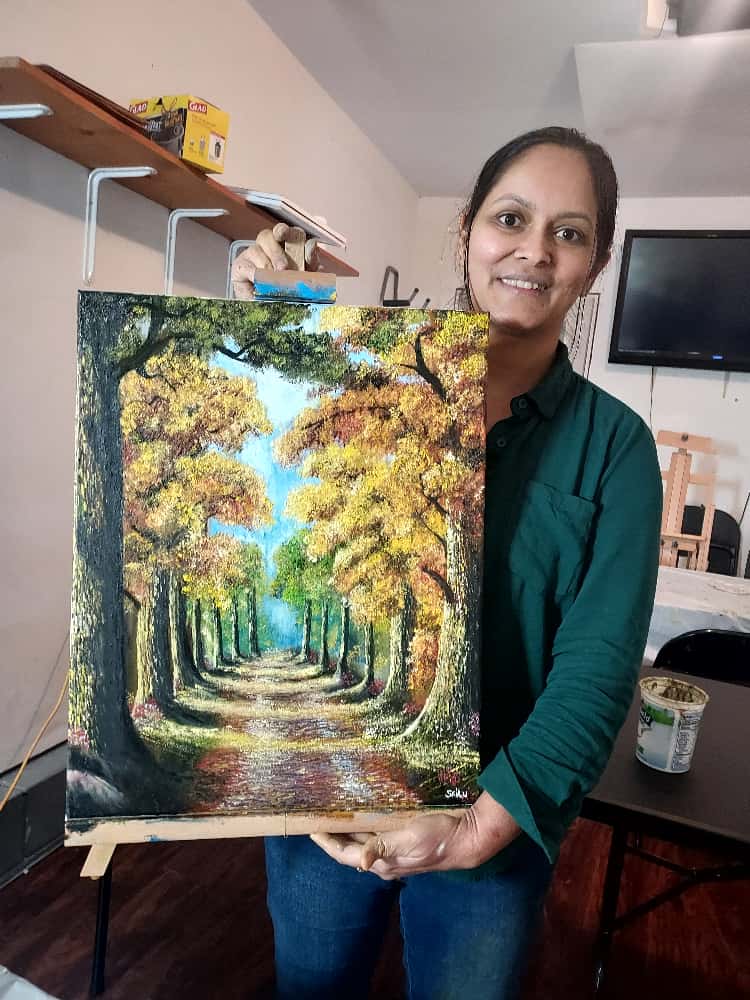 James's first painting