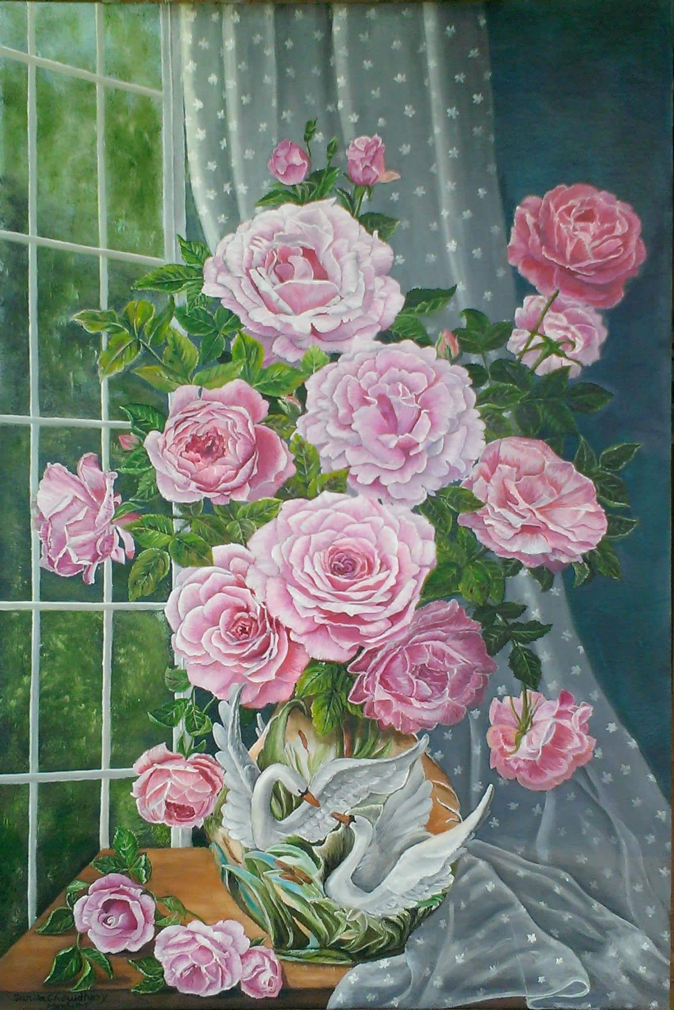 Still Life Flowers — Sarita Chowdhary