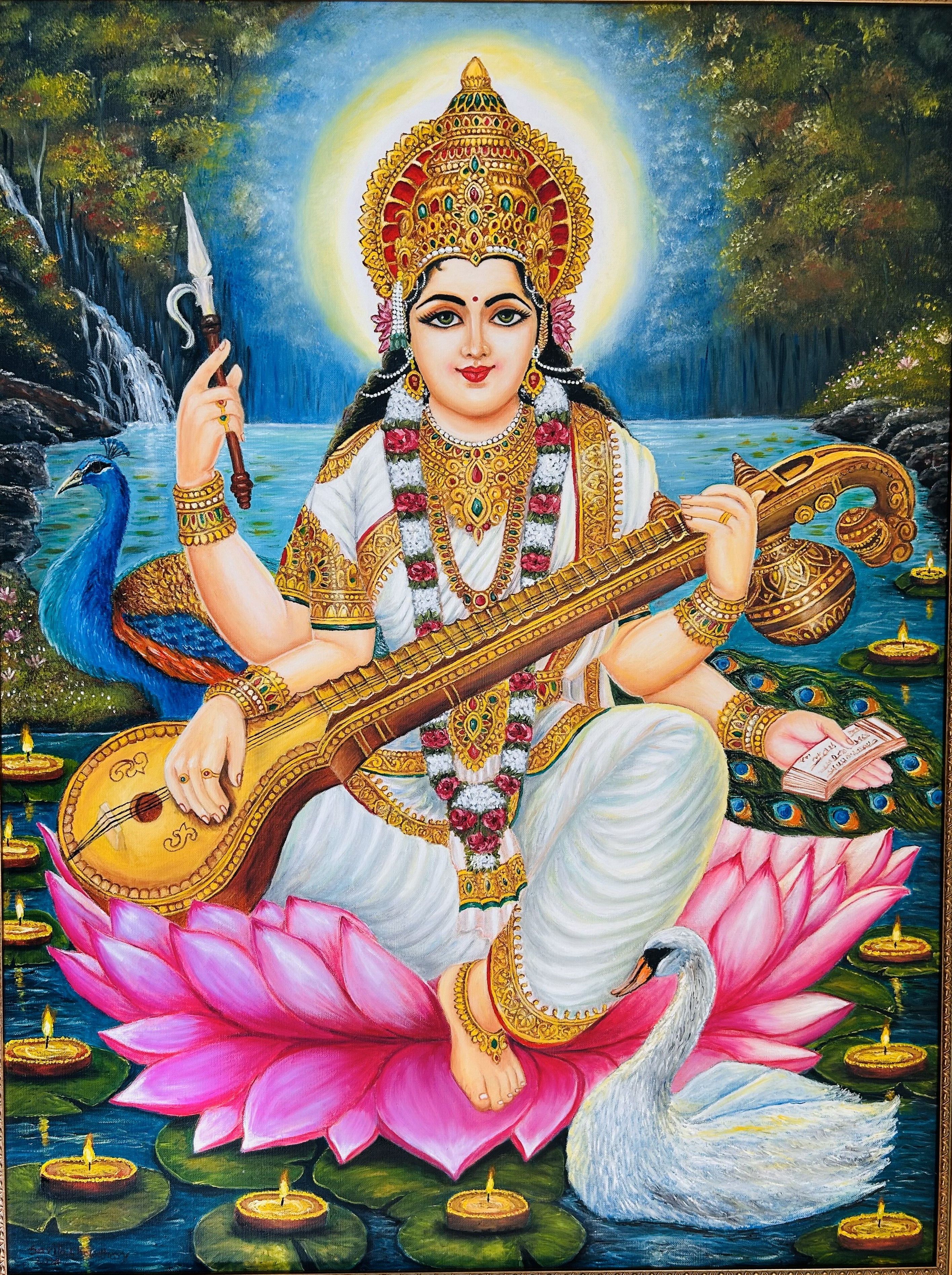 Maa Saraswati — Sarita Chowdhary